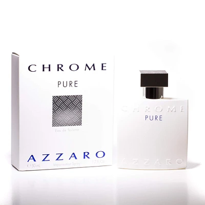 Chrome Pure Eau de Toilette Spray for Men by Azzaro