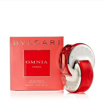 Omnia Coral Eau de Toilette Spray for Women by Bvlgari