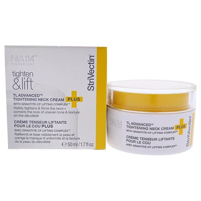 TL Advanced Tightening Neck Cream Plus by Strivectin for Unisex - 1.7