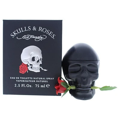 ED HARDY SKULLS AND ROSES BY CHRISTIAN AUDIGIER FOR MEN - Eau De Toile