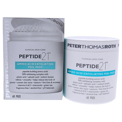 Peptide 21 Amino Acid Exfoliating Peel Pads by Peter Thomas Roth for U