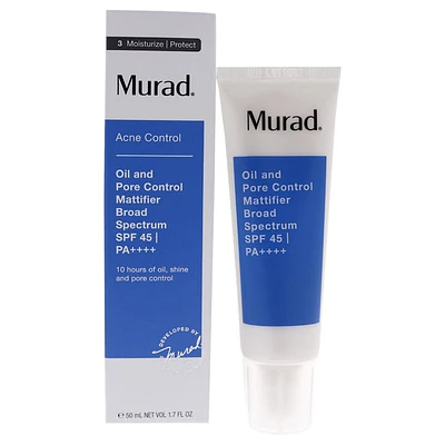 Oil and Pore Control Mattifier Broad Spectrum SPF 45Â by Murad for Uni