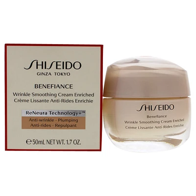 Benefiance Wrinkle Smoothing Cream Enriched by Shiseido for Unisex - 1