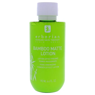 Bamboo Matte Lotion by Erborian for Unisex - 6.4 oz Treatment
