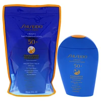 Ultimate Sun Protector Lotion SPF 50 by Shiseido for Unisex - 5 oz Sun