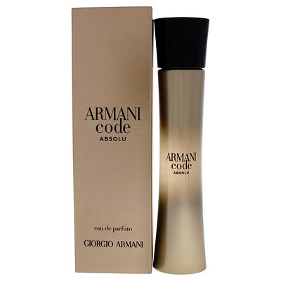 Armani Code Absolu by Giorgio for Women - EDP Spray