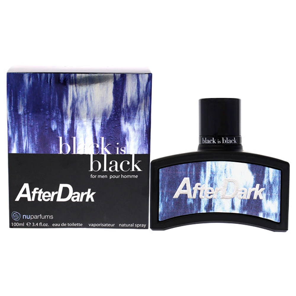 Black Is Black After Dark by Nuparfums for Men - EDT Spray