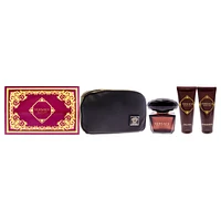 Versace Crystal Noir by Versace for Women - 4 Pc Gift Set