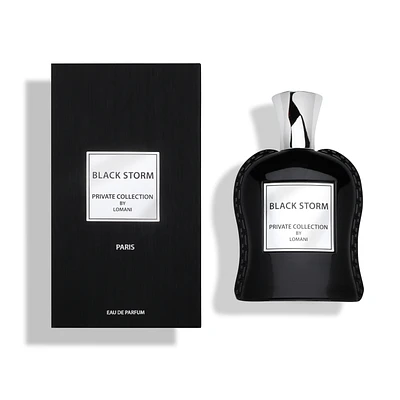 Lomani Black Storm Cologne for Men - Eau De Parfum