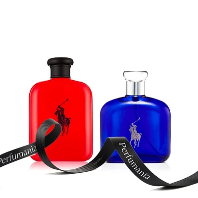 Bundle for Men: Polo Red by Ralph Lauren and Polo Blue by Ralph Lauren