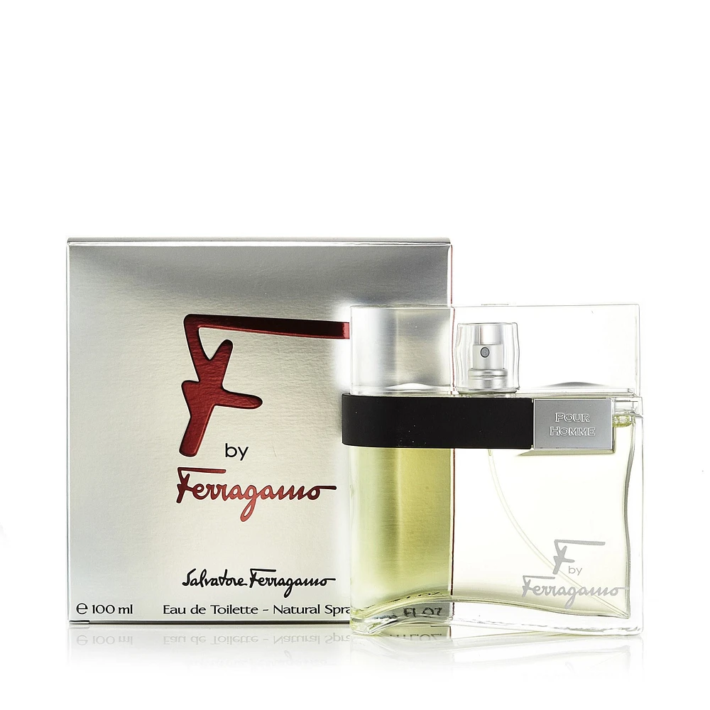 F Eau De Toilette Spray By Ferragamo for Men by Salvatore Ferragamo