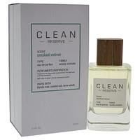 Reserve Smoked Vetiver by Clean for Unisex - Eau de Parfum Spray