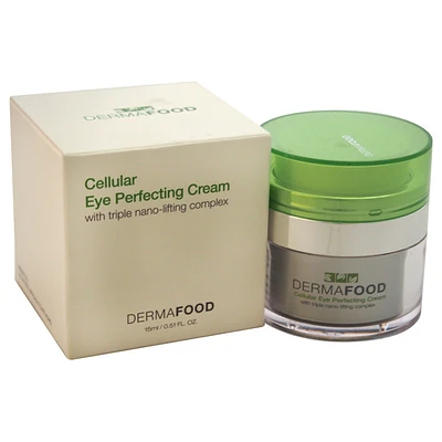 DermaFood Cellular Eye Perfecting Cream by LashFood for Unisex - 0.51
