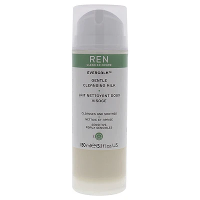 Evercalm Gentle Cleansing Milk by REN for Unisex - 5.1 oz Cleansing Mi