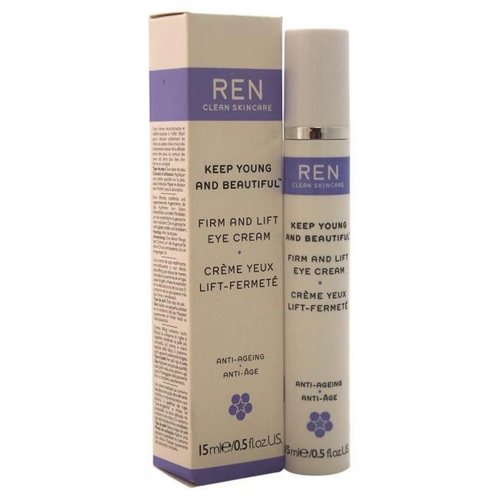 Keep Young and Beautiful Firm and Lift Eye Cream by REN for Unisex - 0