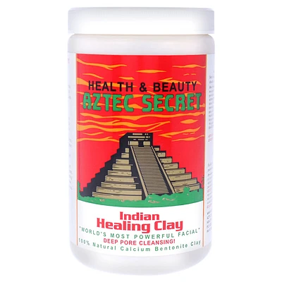 Indian Healing Clay by Aztec Secret for Unisex - 2 lb Clay