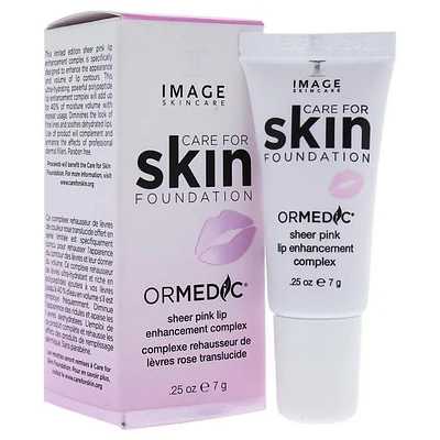 Ormedic Sheer Pink Lip Enhancement Complex by Image for Unisex - 0.25