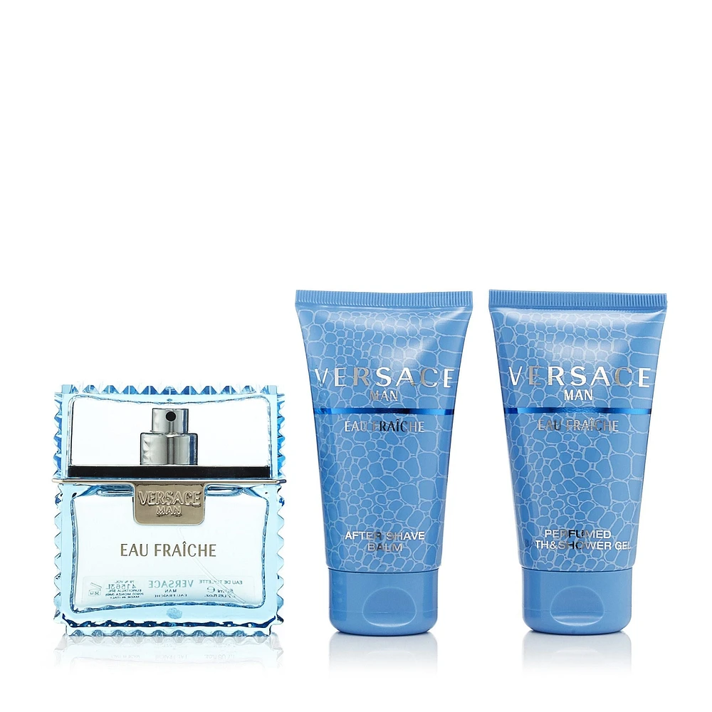 Man Eau Fraiche Gift Set for Men by Versace