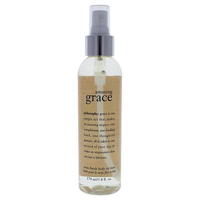 Amazing Grace Satin-finish Body Oil Mist by Philosophy for Women - 5.8