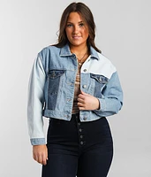 Pieced Denim Jacket