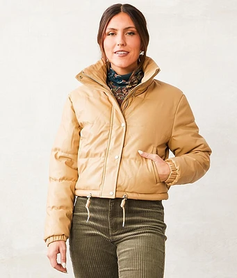 Cropped Puffer Jacket