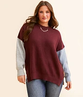 Vigoss Color Block Sweater