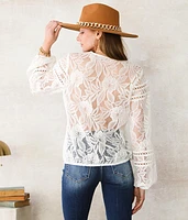 Crochet Lace Top