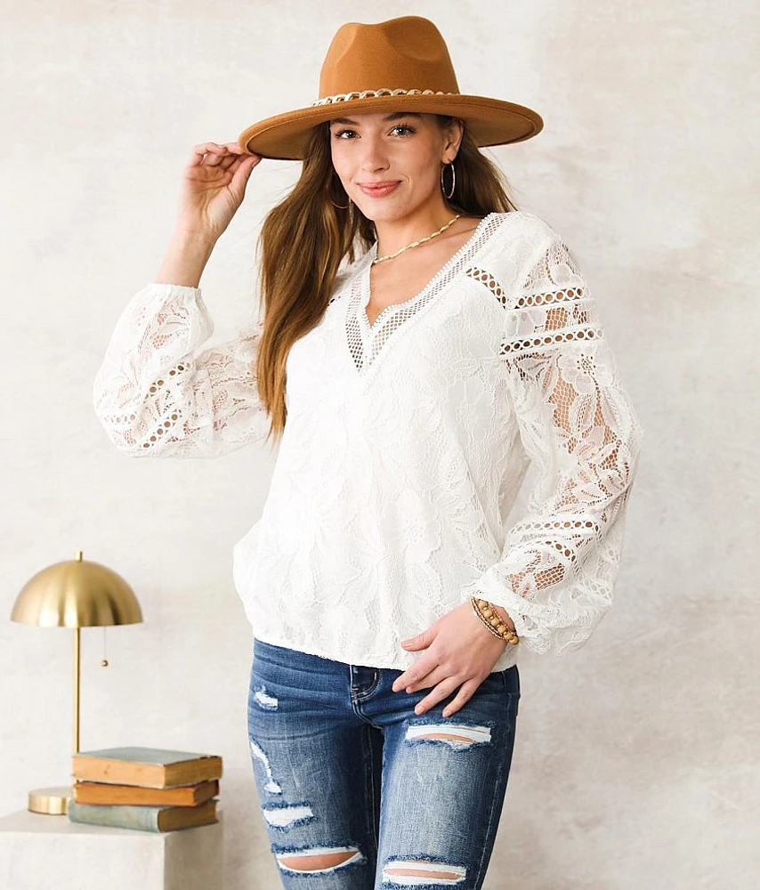 Crochet Lace Top