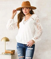 Crochet Lace Top