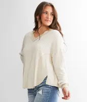 BKE Brushed Rib Knit Top