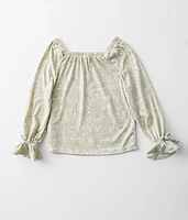 Girls - Paisley Print Top