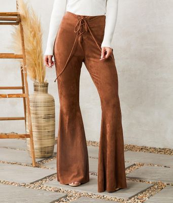 Willow & Root Lace-Up Flare Pant