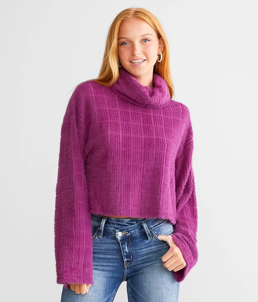 Acoa Eyelash Cropped Sweater