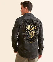 Affliction Cosmic Logic Stretch Shirt