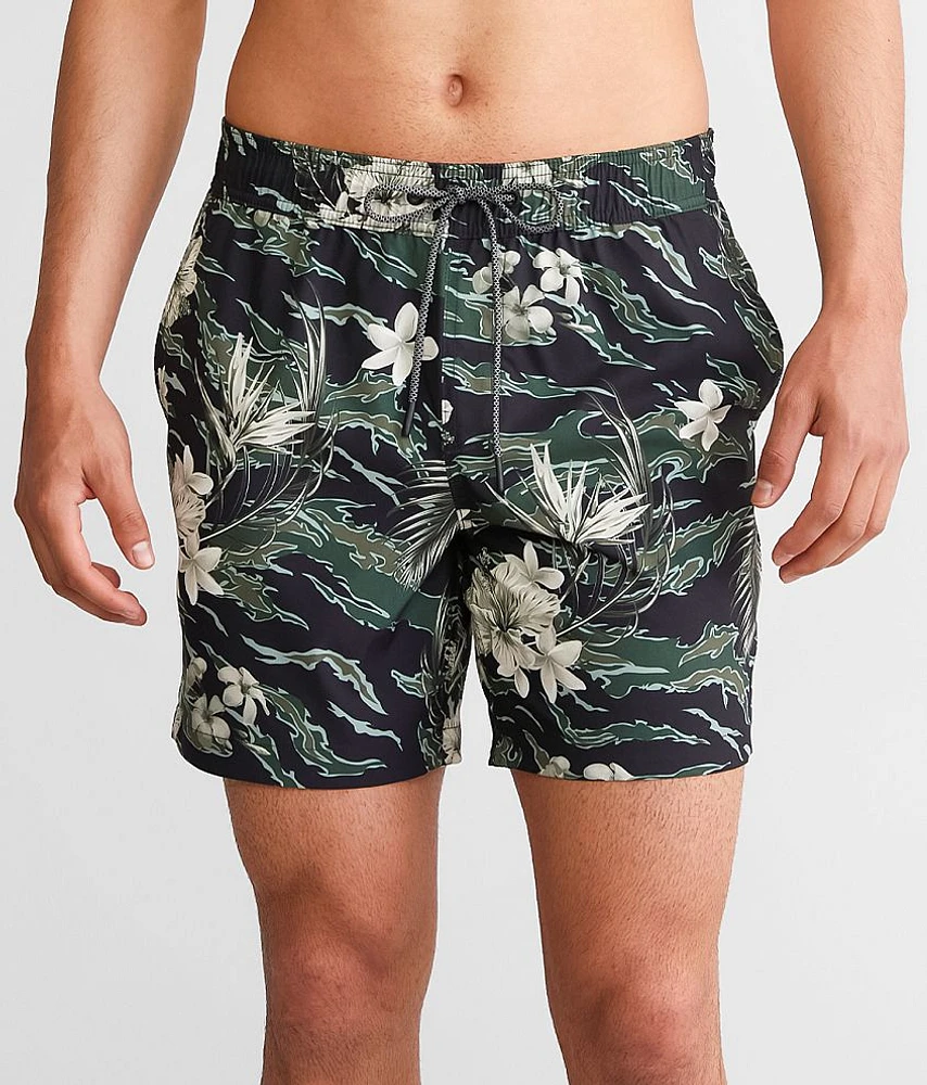 Howitzer Miami Tiger Stretch Swim Trunks