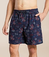 True Blue Stretch Swim Trunks