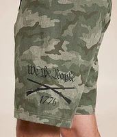 Moonmist Camo Stretch Boardshort