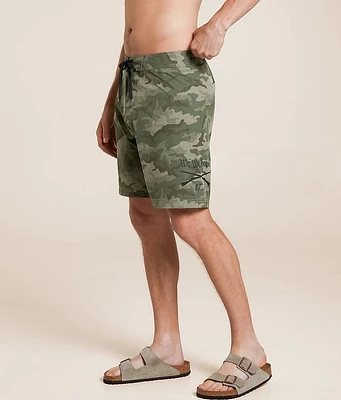 Moonmist Camo Stretch Boardshort
