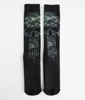 Howitzer Camo Skull Socks