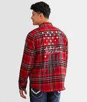 Warrior Tribe Flannel Shirt