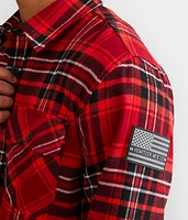 Warrior Tribe Flannel Shirt