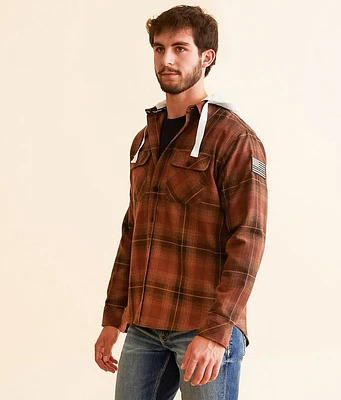 Howitzer Fire Team Hooded Flannel Shirt