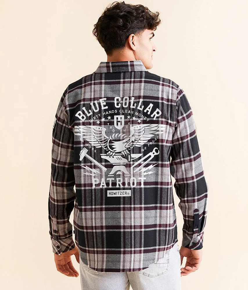 Blue Collar Iron Forged Flannel Shirt