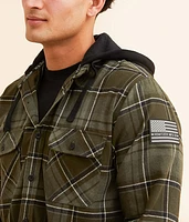 Canteen Hooded Flannel Shirt