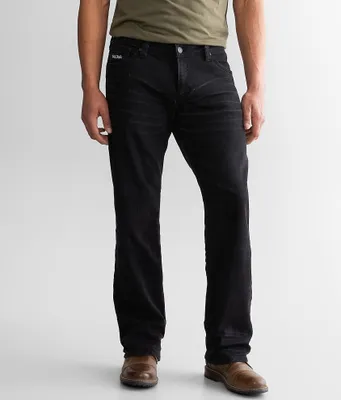 Howitzer Black Liberty Relaxed Taper Stretch Jean