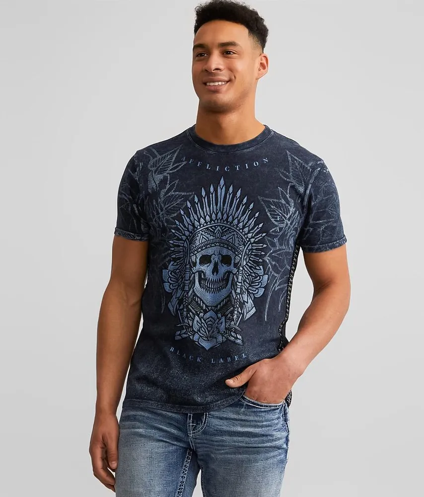 Affliction Feathers & Bones T-Shirt