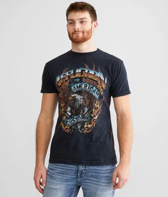 Affliction American Customs Eagle Fire T-Shirt