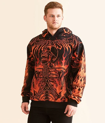 Affliction Infernal Nightmare Hooded Sweatshirt