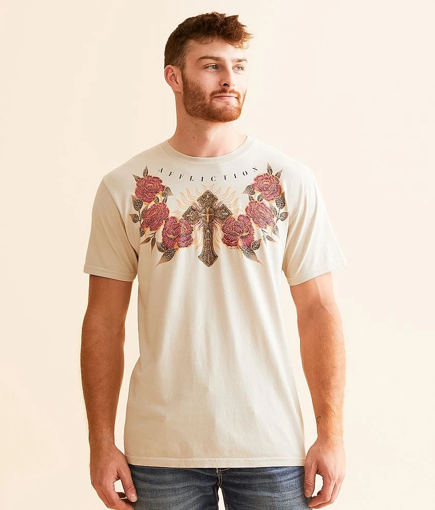 Affliction Crimson Thorn T-Shirt