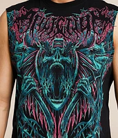 Pale Sky Muscle Tank Top